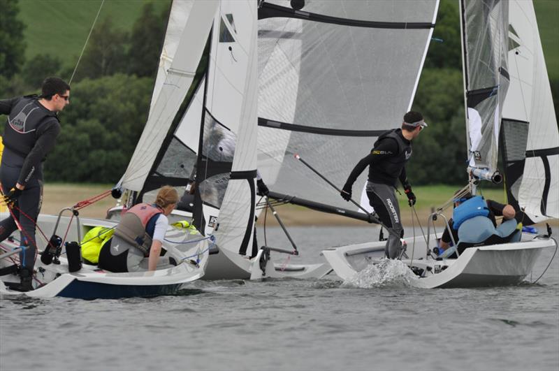 Rooster & West Country Boat Repairs RS400 Southern Tour photo copyright Rachel Hubbard taken at Llandegfedd Sailing Club and featuring the  class