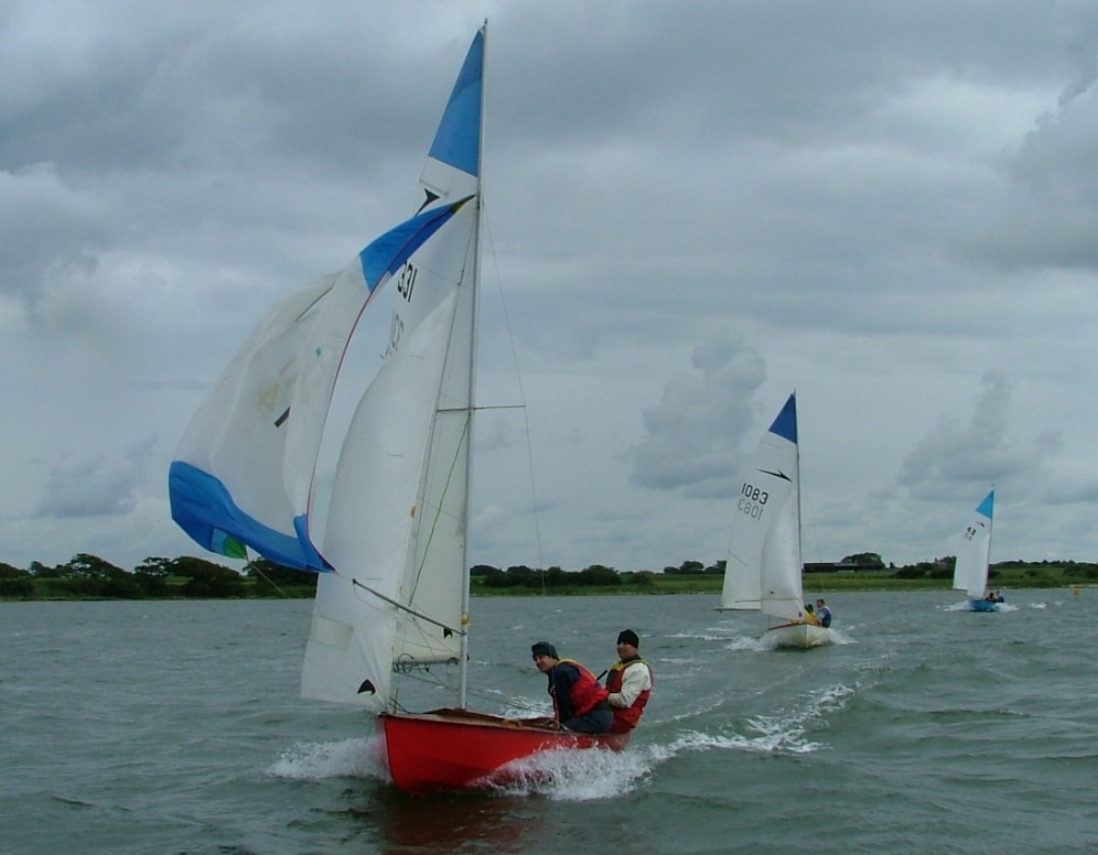 Action from the Dell Quay Leader open photo copyright Tim Dormer taken at Dell Quay Sailing Club and featuring the Leader class