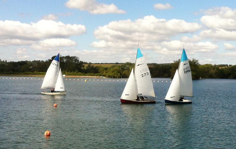 Leader Dinghy National Championship at Reading photo copyright Paul Robson taken at Reading Sailing Club and featuring the Leader class