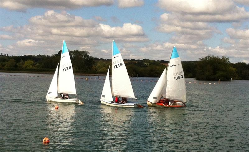 Leader Dinghy National Championship at Reading photo copyright Paul Robson taken at Reading Sailing Club and featuring the Leader class