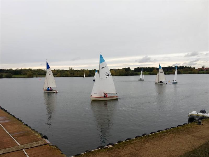 Leader Nationals at Milton Keynes photo copyright Race Office @ MKSC taken at Milton Keynes Sailing Club and featuring the Leader class