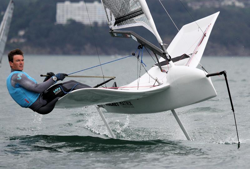 Dylan Fletcher fully kitted out in Lennon Racewear photo copyright Mark Jardine / IMCA UK taken at Paignton Sailing Club and featuring the  class