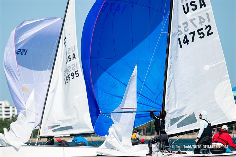 2021 Helly Hansen NOOD Regatta St. Petersburg photo copyright Paul Todd / www.outsideimages.com taken at St. Petersburg Yacht Club, Florida and featuring the Lightning class