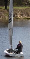 A familiar sight for the fleet - Penny Yarwood's transom during the Noble Marine Lightning 368 2022 Travellers Series at Aldridge © ?Diane Hodgson