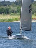 Simon Hopkins in total control during the Lightning 368 Northern Championship at Shotwick Lake © Richard Stratton