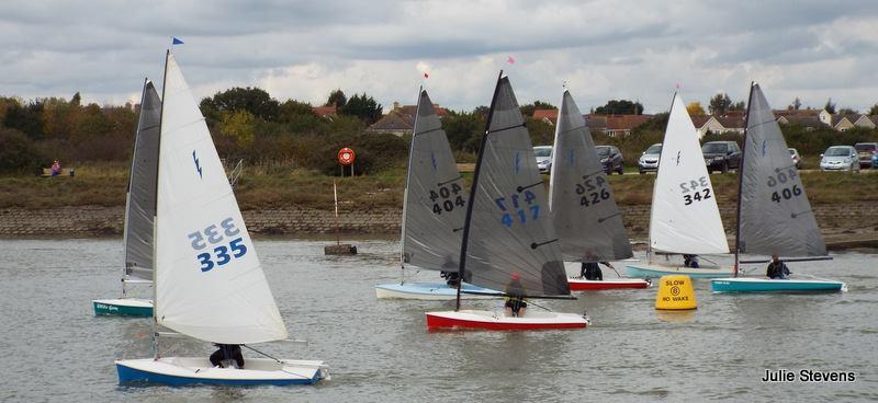 Lightnings at Up River photo copyright Julie Stevens taken at Up River Yacht Club and featuring the Lightning 368 class