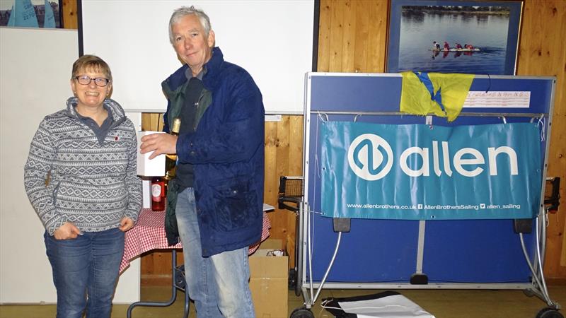 John Claridge finishes 3rd in the Allen Brothers Lightning 368 Inlands at West Oxfordshire SC photo copyright John Butler taken at West Oxfordshire Sailing Club and featuring the Lightning 368 class