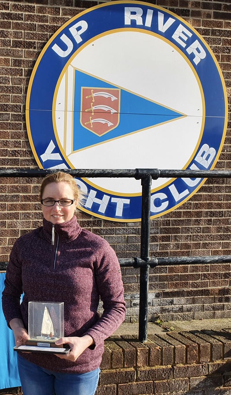 Penny Yarwood wins the Noble Marine Insurance 2019 Lightning 368 Travellers Trophy Series photo copyright Simon Hopkins taken at Up River Yacht Club and featuring the Lightning 368 class