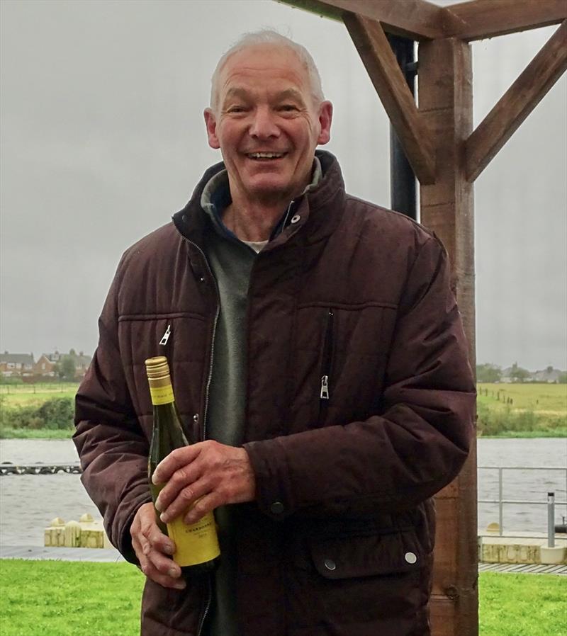 Mervyn Berry finishes 3rd in the Lightning 368 Noble Marine Insurance Travellers Trophy Series at Aldridge SC photo copyright John Butler taken at Aldridge Sailing Club and featuring the Lightning 368 class