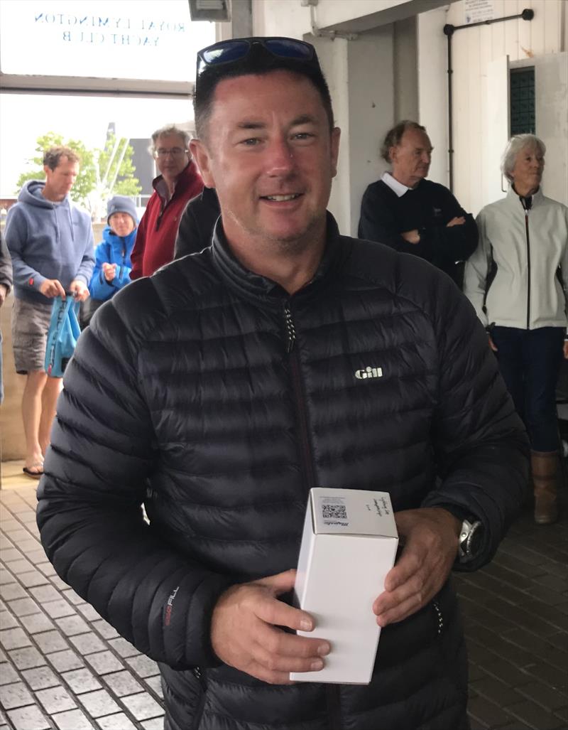 Terry Hunt finishes 2nd in the Noble Marine Lightning 368 Sea Championships at Lymington photo copyright John Butler taken at Royal Lymington Yacht Club and featuring the Lightning 368 class