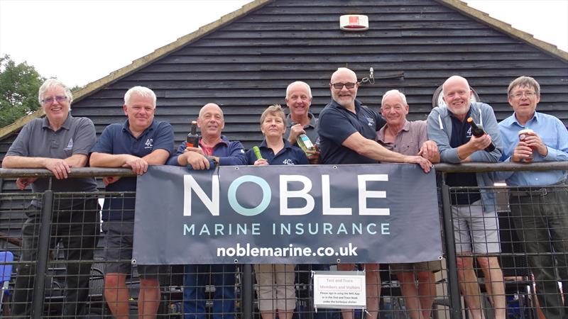 Assembled sailors in the Noble Marine Lightning 368 Open at Haversham photo copyright Chris Hughes taken at Haversham Sailing Club and featuring the Lightning 368 class