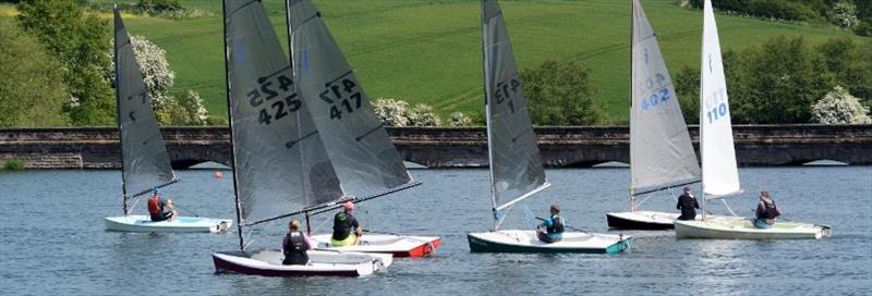 Race start – Lightning 368 Northern Championship photo copyright Event Media taken at Denholme Sailing Club and featuring the Lightning 368 class