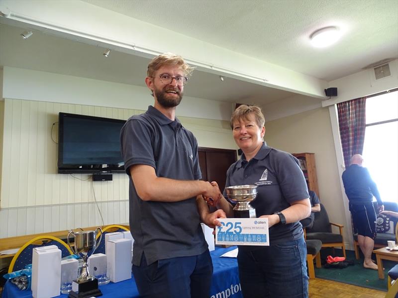Paul White takes second at the Allen Lightning 368 National Championship at Northampton photo copyright John Butler taken at Northampton Sailing Club and featuring the Lightning 368 class