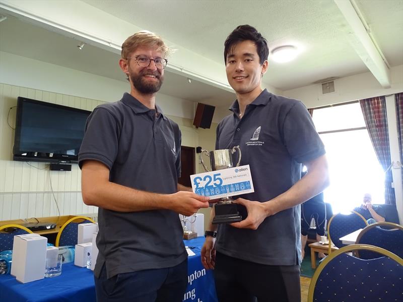 Robbie Claridge wins the Allen Lightning 368 National Championship at Northampton photo copyright John Butler taken at Northampton Sailing Club and featuring the Lightning 368 class