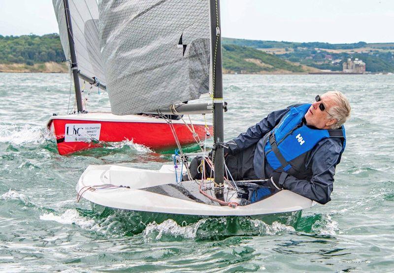 John Butler and Jason Gallagher in the Noble Marine Lightning 368 Sea Championships at the Lymington Dinghy Regatta - photo © Paul French
