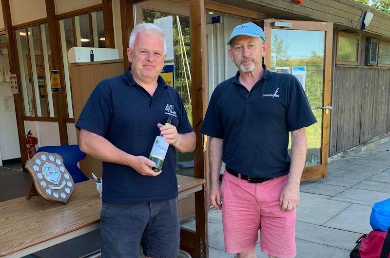 Simon Hopkins takes third place in the Noble Marine Lightning 368 Northern Championships at Denholme photo copyright Stephen Hodgson taken at Denholme Sailing Club and featuring the Lightning 368 class
