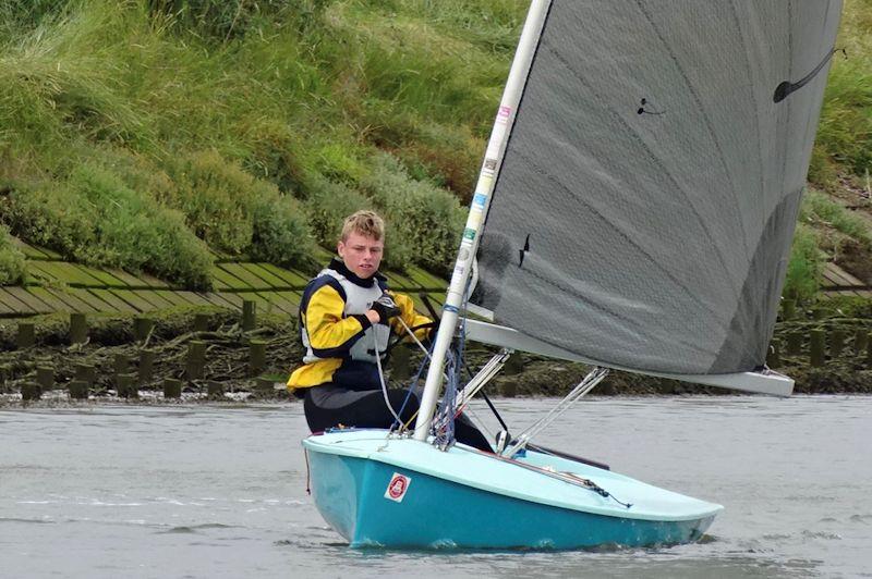 Jack Gore wins First Junior in the Noble Marine Lightning 368 Travellers Series and Southern Championships at Up River YC photo copyright John Butler taken at Up River Yacht Club and featuring the Lightning 368 class