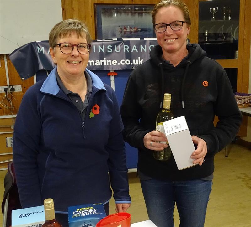 Penny Yarwood 2nd overall in the Noble Marine Lightning 368 Open at West Oxfordshire SC photo copyright John Butler taken at West Oxfordshire Sailing Club and featuring the Lightning 368 class