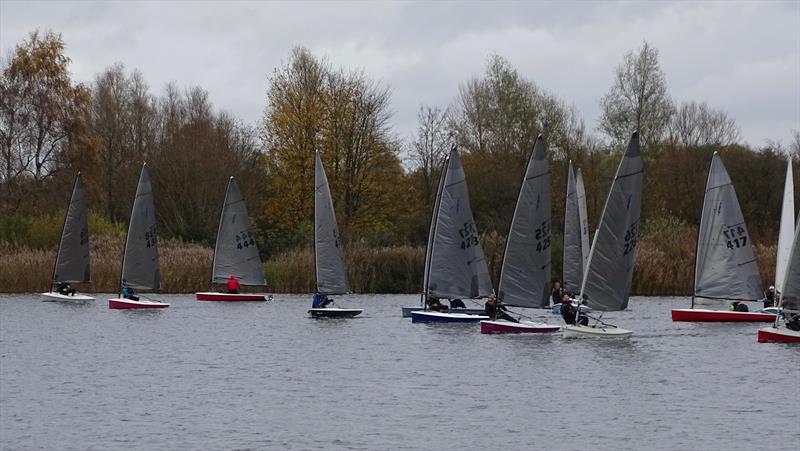 Competition was fierce in the 21-strong fleet during the Noble Marine Lightning 368 Open at West Oxfordshire SC photo copyright John Claridge taken at West Oxfordshire Sailing Club and featuring the Lightning 368 class
