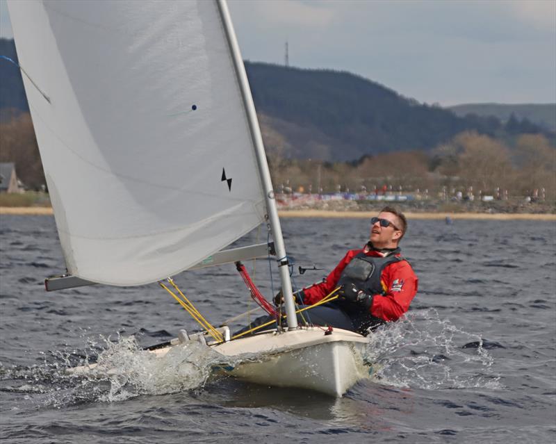 Lightning 368 Open during the Bala Easter Regatta 2022 photo copyright John Hunter taken at Bala Sailing Club and featuring the Lightning 368 class