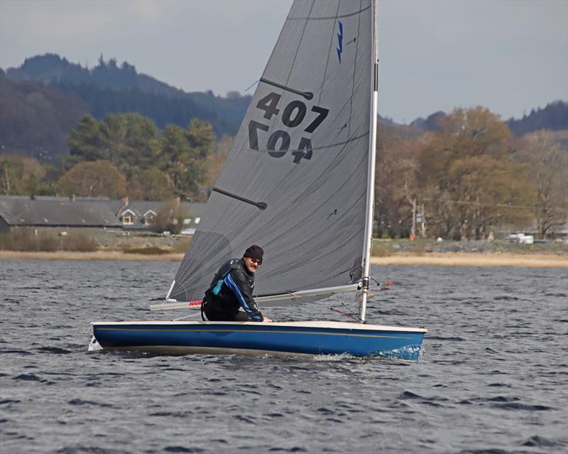 Lightning 368 Open during the Bala Easter Regatta 2022 photo copyright John Hunter taken at Bala Sailing Club and featuring the Lightning 368 class