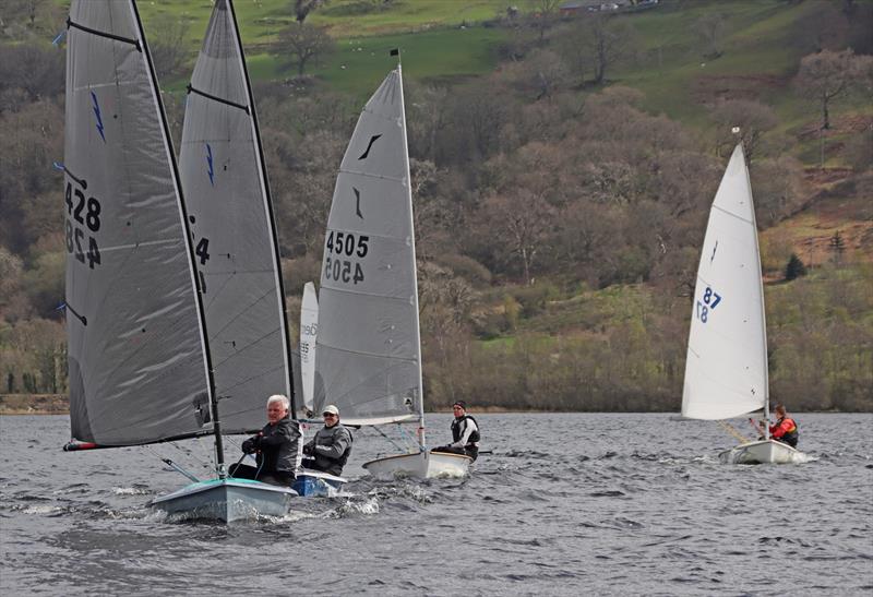 Lightning 368 Open during the Bala Easter Regatta 2022 photo copyright John Hunter taken at Bala Sailing Club and featuring the Lightning 368 class