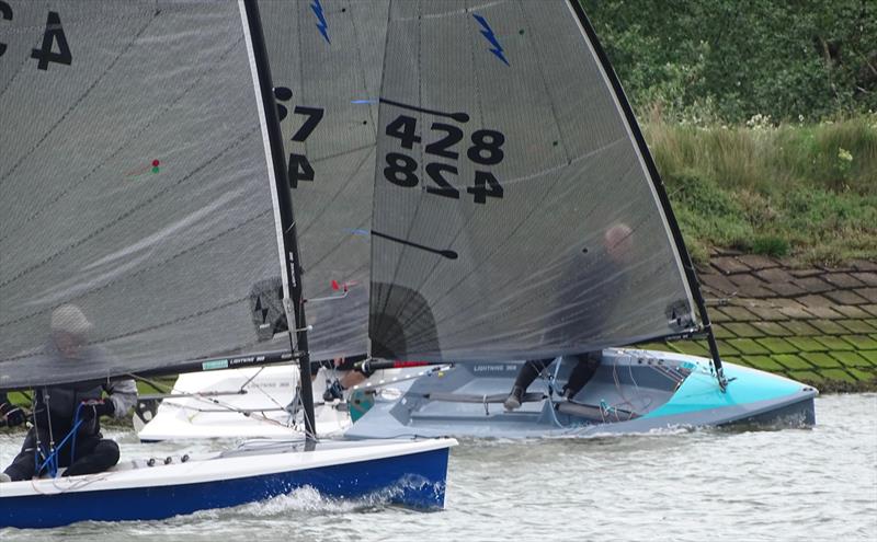 All action during the Noble Marine Lightning 368 2022 Travellers  at Up River YC photo copyright Caroline Hollier taken at Up River Yacht Club and featuring the Lightning 368 class