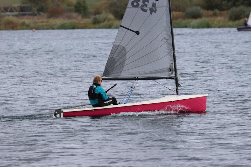 Caroline Hollier during the Noble Marine Lightning 368 Travellers at Haversham photo copyright Ian Howett taken at Haversham Sailing Club and featuring the Lightning 368 class