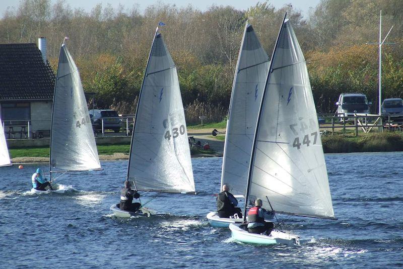 Lightning 368 Rum & Mince Pie open meeting at West Oxfordshire photo copyright Ian Marshal taken at West Oxfordshire Sailing Club and featuring the Lightning 368 class