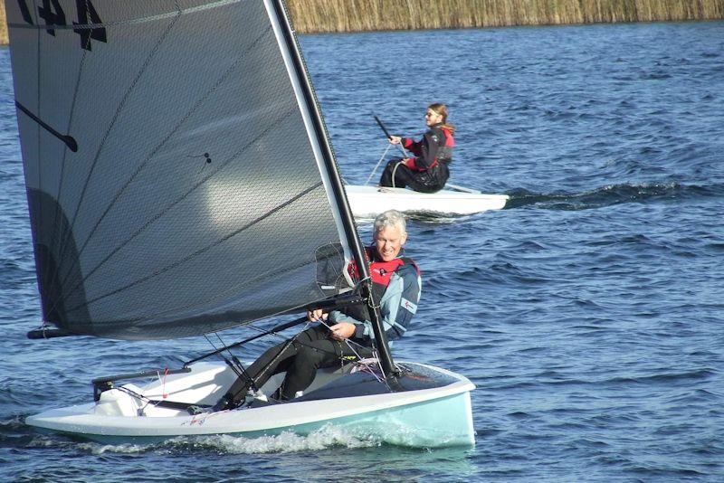 447 John Claridge's new boat - Lightning 368 Rum & Mince Pie open meeting at West Oxfordshire photo copyright Ian Marshal taken at West Oxfordshire Sailing Club and featuring the Lightning 368 class