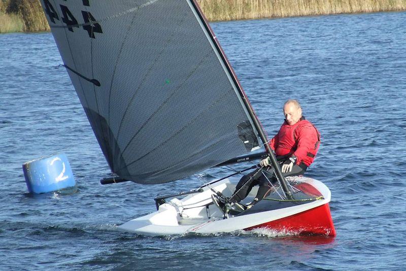 Tony Jacks - Lightning 368 Rum & Mince Pie open meeting at West Oxfordshire photo copyright Ian Marshal taken at West Oxfordshire Sailing Club and featuring the Lightning 368 class