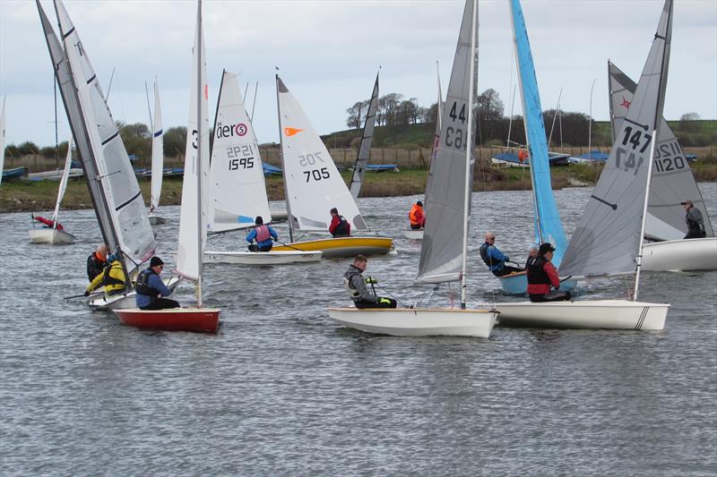 Border Counties Midweek Sailing at Shotwick photo copyright Brian Herring taken at Shotwick Lake Sailing and featuring the Lightning 368 class