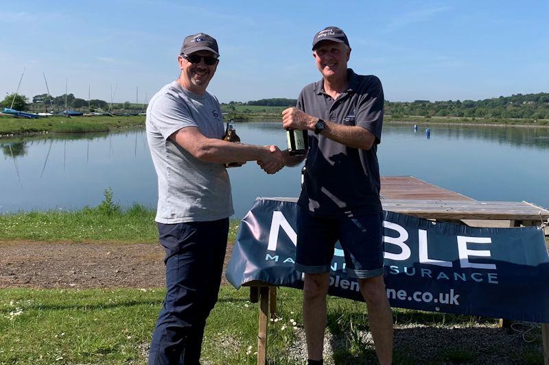 2nd Duncan Cheshire - Noble Marine open meeting at Shotwick Lake photo copyright Matt Hopkins taken at Shotwick Lake Sailing and featuring the Lightning 368 class