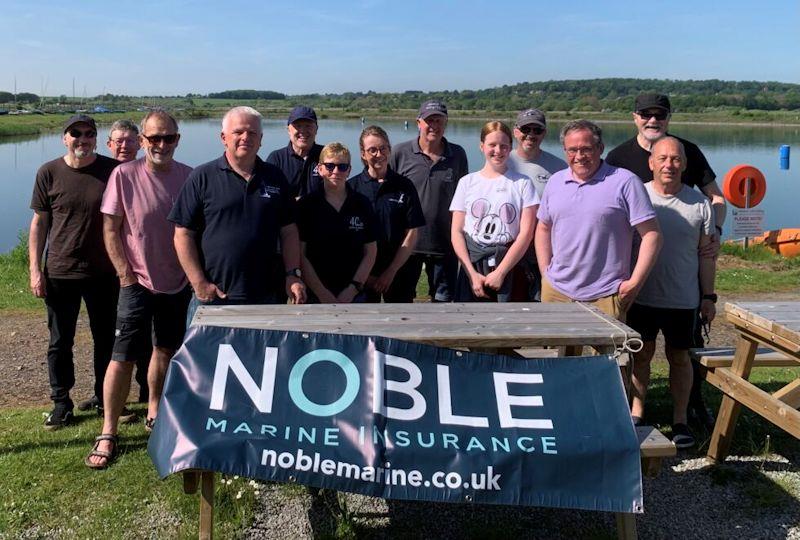 Noble Marine open meeting at Shotwick Lake photo copyright Matt Hopkins taken at Shotwick Lake Sailing and featuring the Lightning 368 class