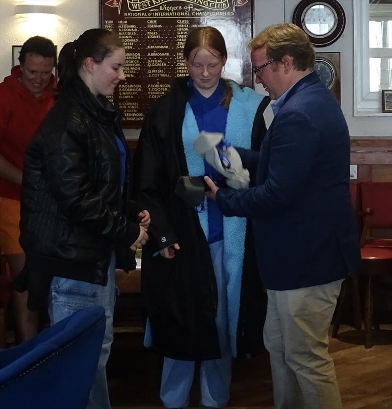 Noble Marine Insurance Lightning 368 Northerns at West Kirby - Endeavour Award winners Georgie Parker and Elanwy Hopkins photo copyright Sue Comes taken at West Kirby Sailing Club and featuring the Lightning 368 class