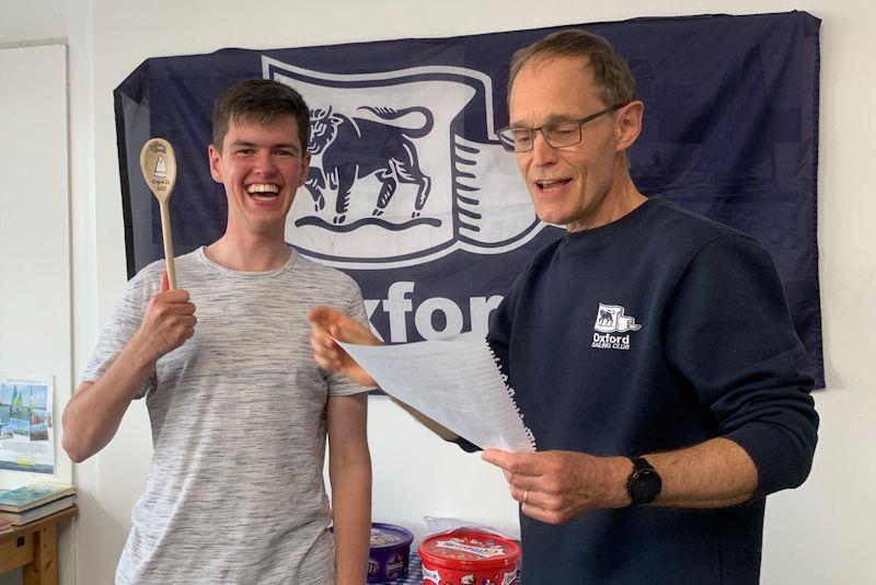 Junior inland champion Clayton Parker finished every race - Noble Marine Lightning 368 Inland Championship at Oxford photo copyright Duncan Cheshire taken at Oxford Sailing Club and featuring the Lightning 368 class