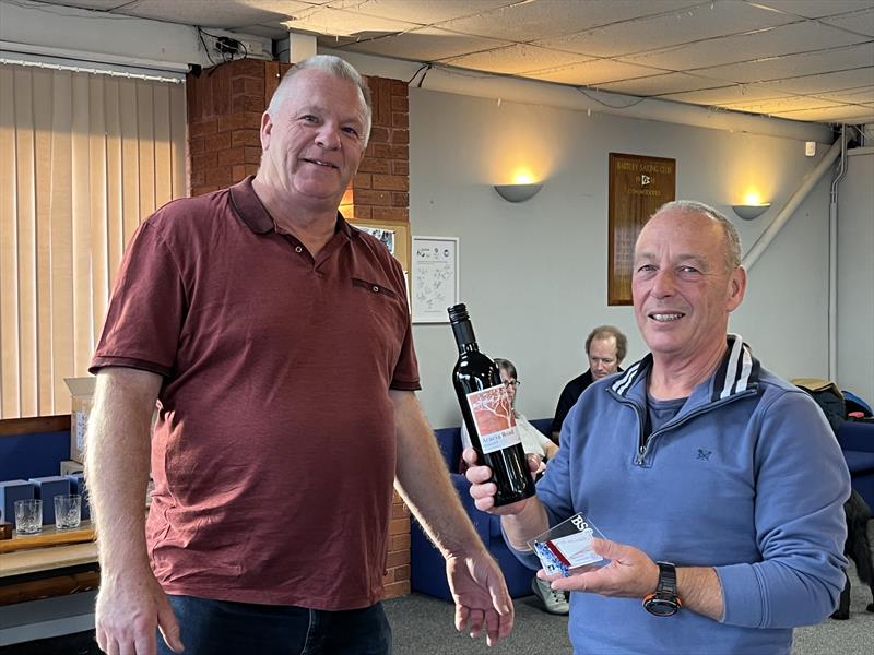 Tony Jacks finishes 2nd in the Bartley Lightning 368 Open photo copyright John Butler taken at Bartley Sailing Club and featuring the Lightning 368 class