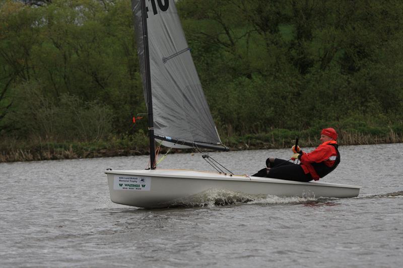 Jeremy Cooper during the Lightning 368 Open at Winsford Flash photo copyright Adrian Hollier taken at Winsford Flash Sailing Club and featuring the Lightning 368 class