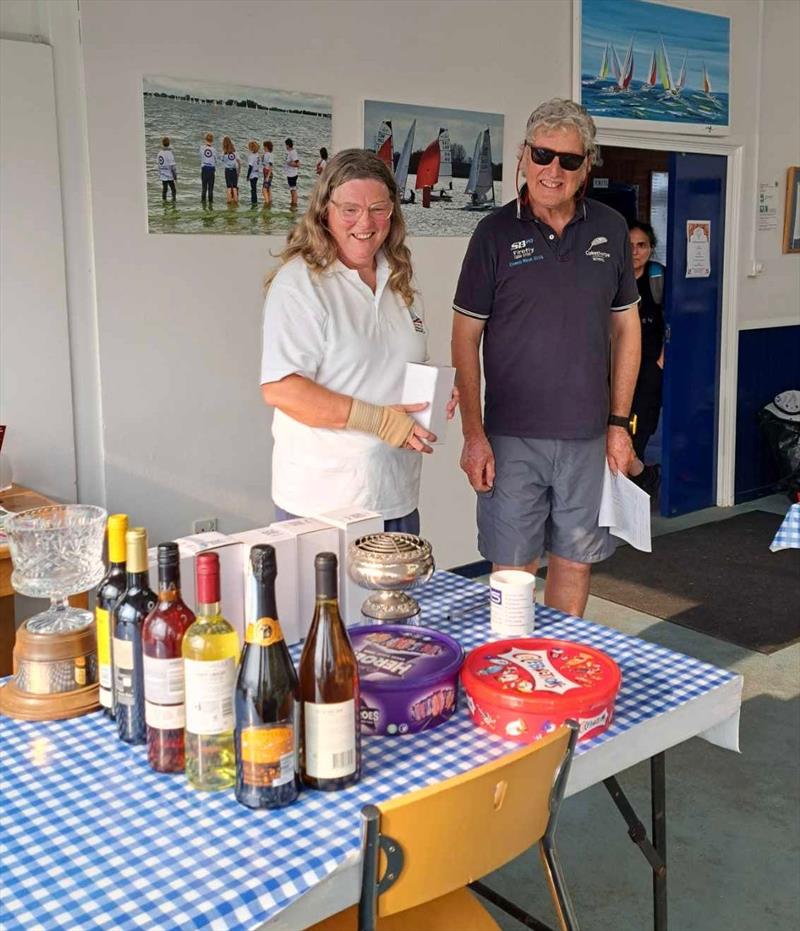 Margaret Humphries finishes 6th in the Noble Marine Lightning 368 Inlands at Oxford photo copyright Margaret Humphries taken at Oxford Sailing Club and featuring the Lightning 368 class