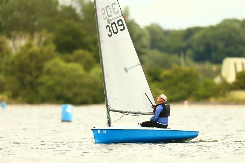 Andy McLeish - Lightning 368 Sanders Sails Travellers Series at Shotwick photo copyright Adrian Hollier taken at Shotwick Lake Sailing and featuring the Lightning 368 class