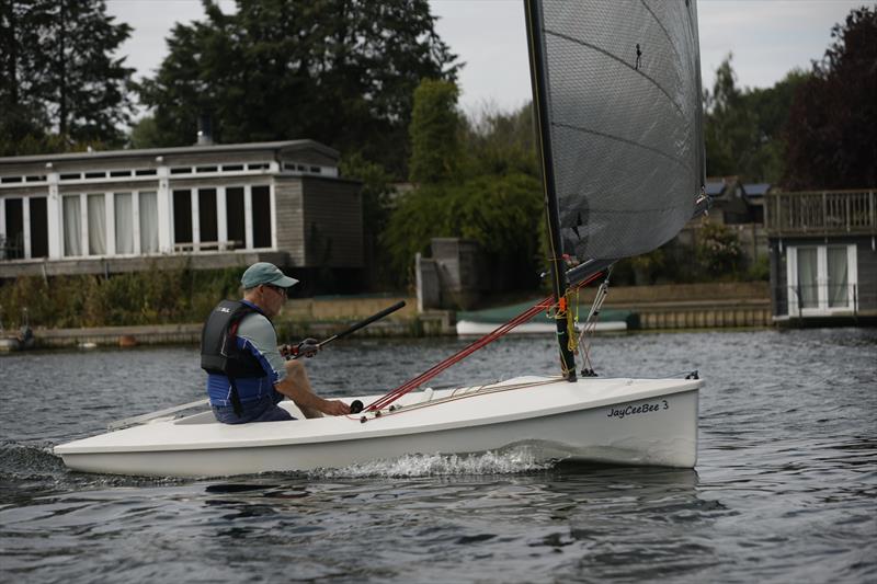 Martin Evans - Sanders Sails Lightning 368 open meeting at Cookham Reach - photo © Adrain Hollier