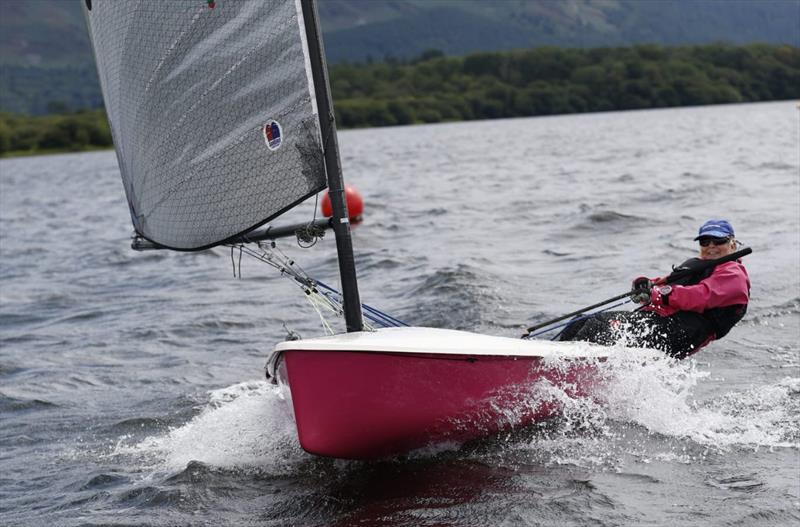 Caroline Hollier - Lightning 368 Northern Championship at Bassenthwaite - photo © Adrian Hollier Photography