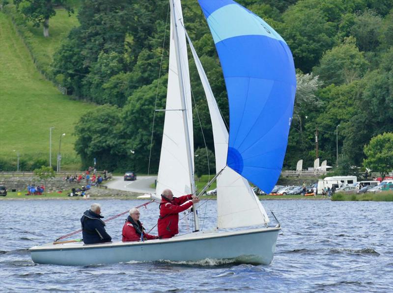 Liverpool Bay Falcons at Bala photo copyright John Hunter taken at Bala Sailing Club and featuring the Liverpool Bay Falcon class