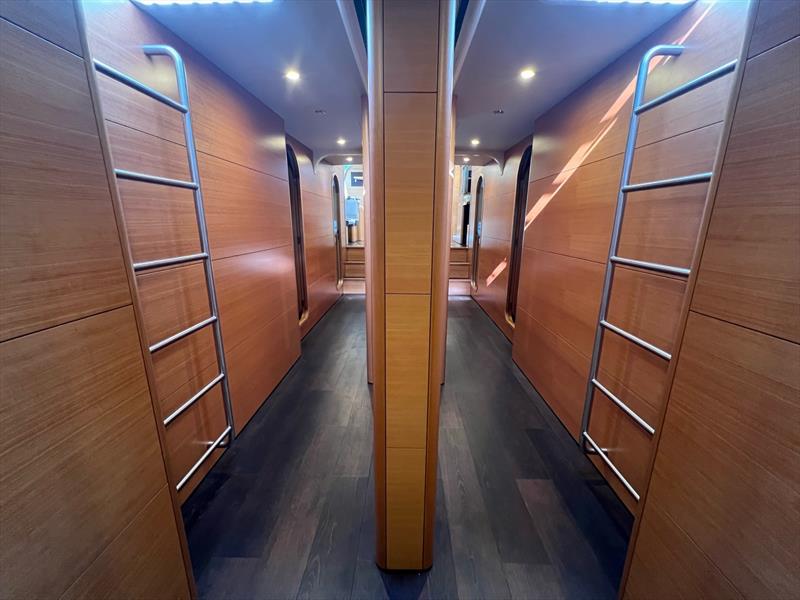 Image 1: Aft passageway- 78ft - Expedition ketch - Lloyd Stevenson Boats - September 2022 - photo © LSB