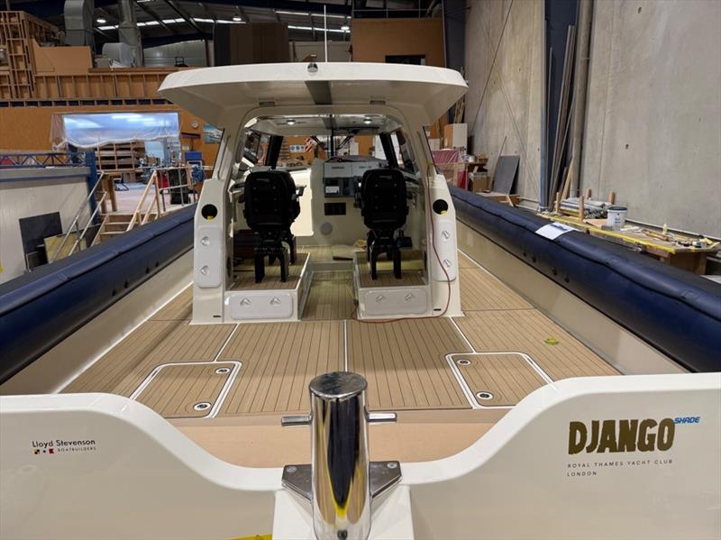 Catalyst 50 Chase Boat 'Django Shade' launched - photo © Lloyd Stevenson Boatbuilders