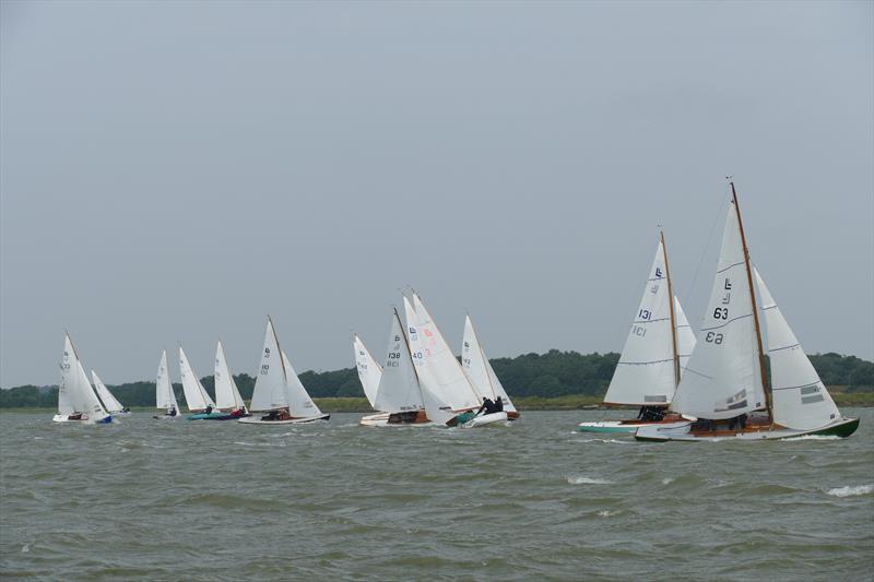 Windy conditions during Loch Long Week 2021 photo copyright Robert Mulcahy taken at Aldeburgh Yacht Club and featuring the Loch Long One Design class