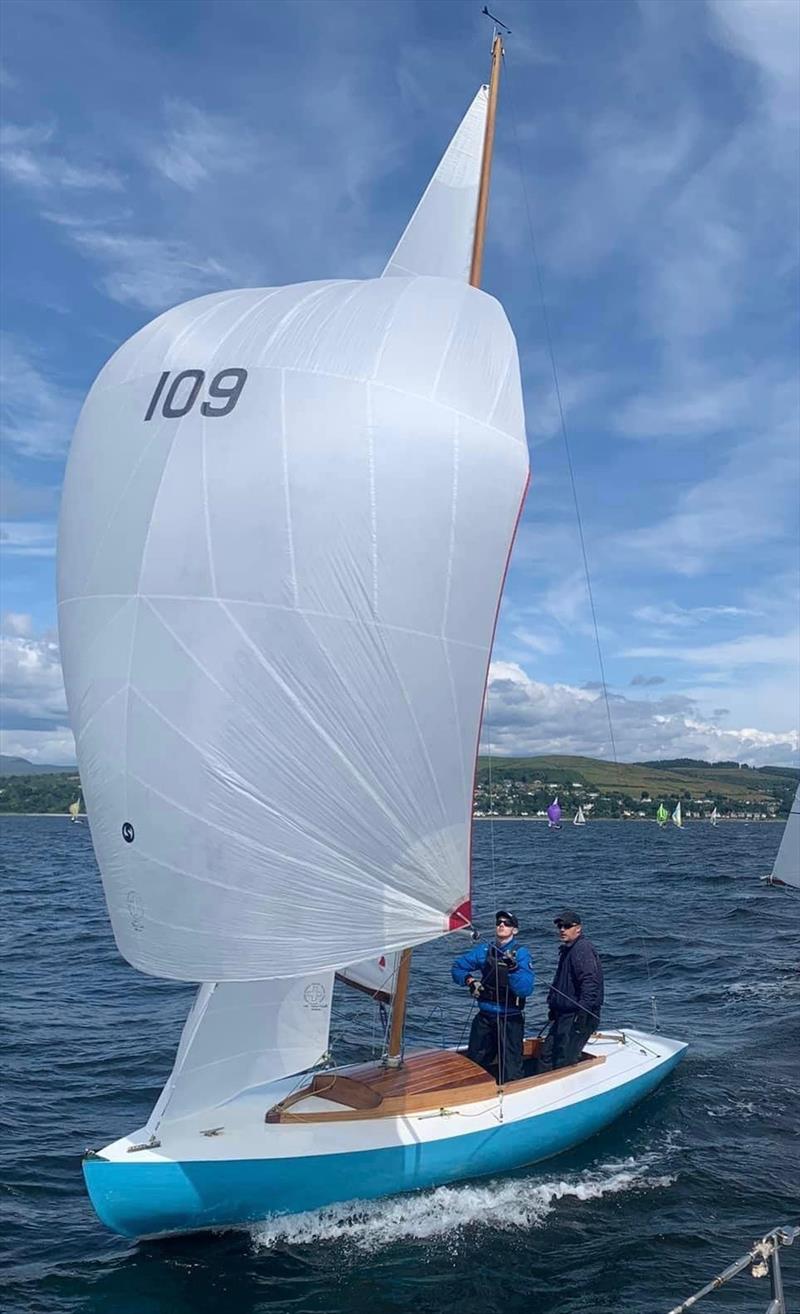 Loch Long One Design 2023 Nationals photo copyright Ewan Turner & Simon Jackson  taken at Cove Sailing Club, Scotland and featuring the Loch Long One Design class