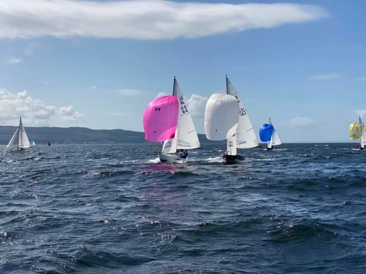 Loch Long One Design 2023 Nationals photo copyright Ewan Turner & Simon Jackson  taken at Cove Sailing Club, Scotland and featuring the Loch Long One Design class