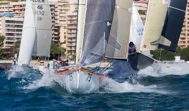 Strong winds on the final day of the XXX Primo Cup ' Troph'e Credit Suisse photo copyright Luca Buttò taken at Yacht Club de Monaco and featuring the Longtze  class