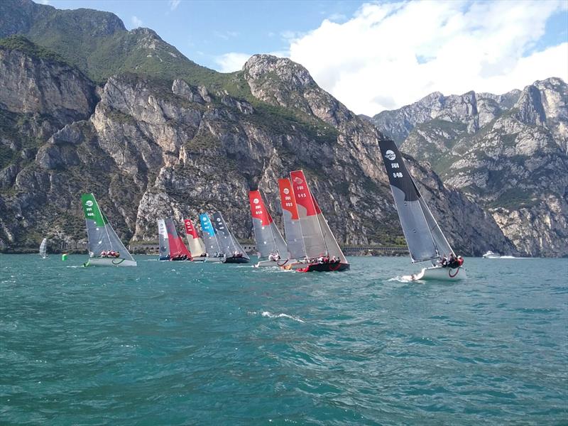 Longtze Regatta at Lake Garda photo copyright Elena Giolai taken at Fraglia Vela Riva and featuring the Longtze  class